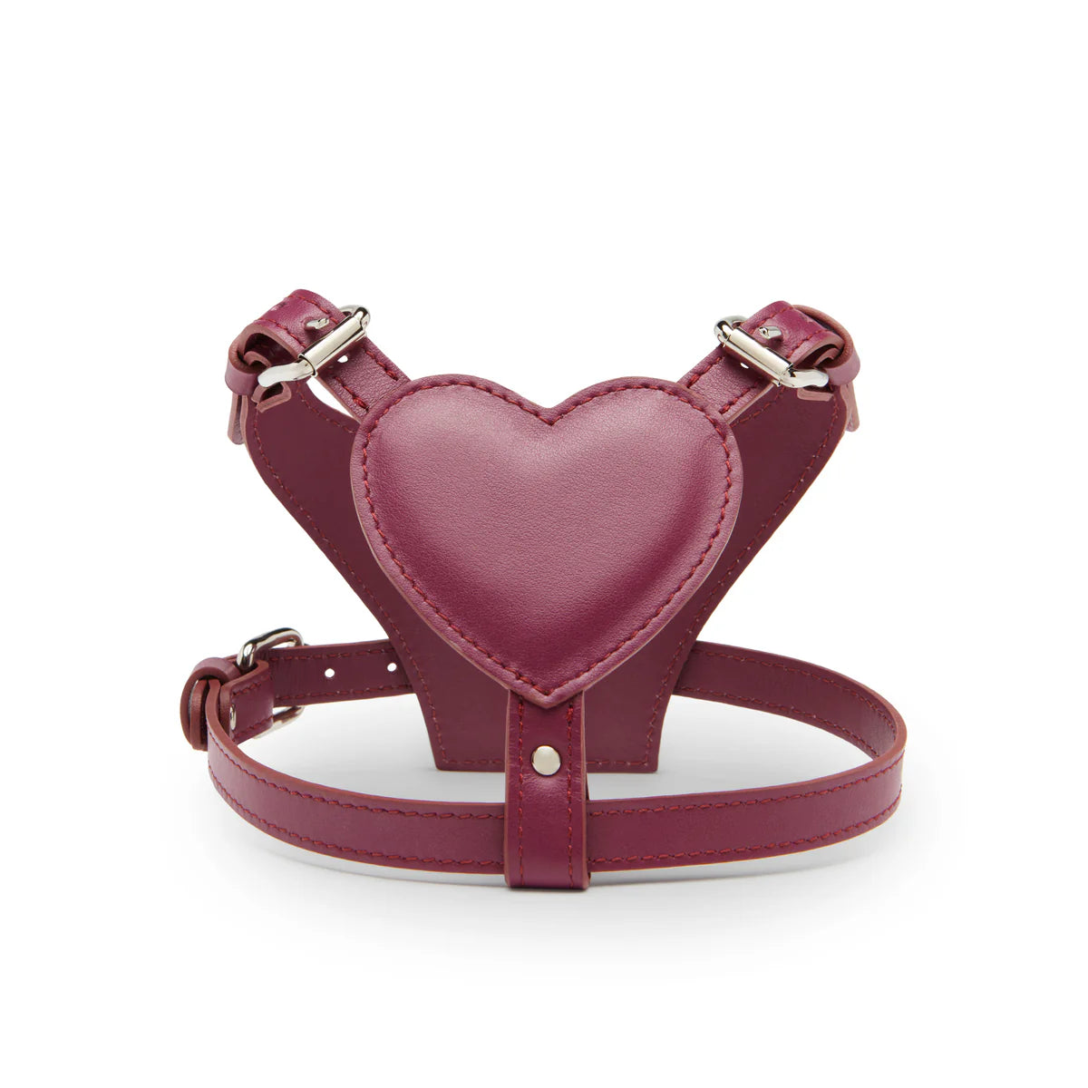 Pettorina in Pelle a Cuore Imbottita Baurdelle Made in Italy – Heart Harness