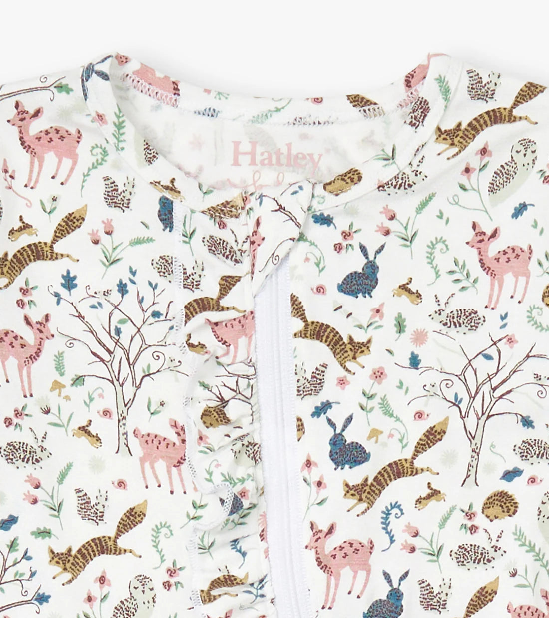 Hatley Tutina con piedini Animali del Bosco - Apple Pie