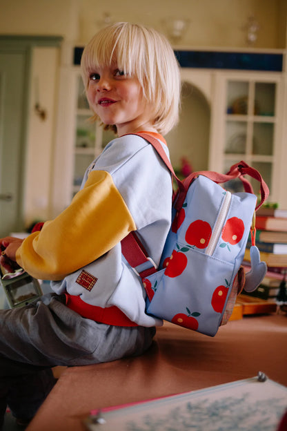Bambino con zaino Sticky Lemon Apples realizzato in PET riciclato