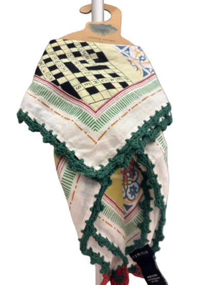 Bandana Vismaya Light Olive| Bandana in Cotone Ricamata