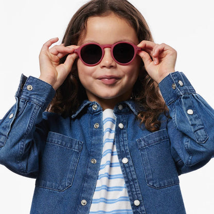 Occhiali da Sole Bambino IZIPIZI #D Cranberry 5-7 anni