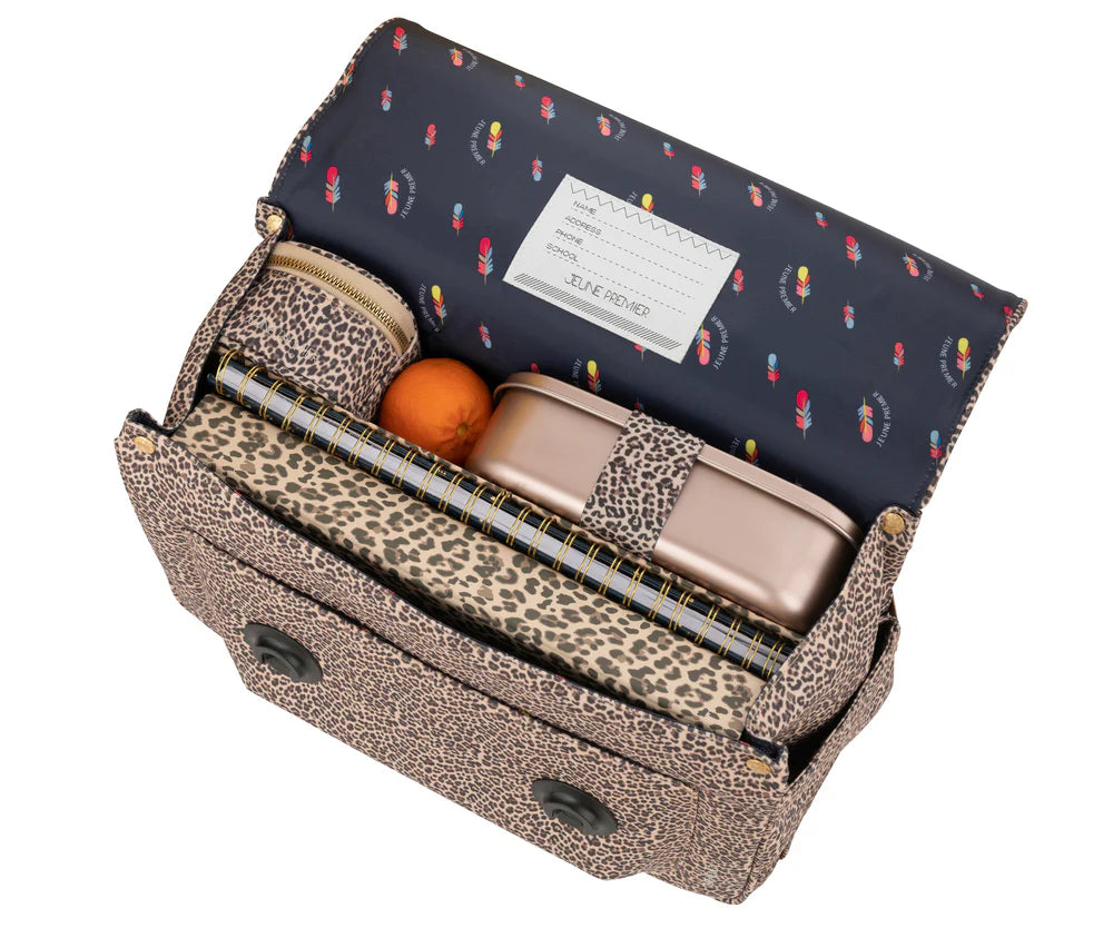 Jeune Premier It Bag Midi – Leopard Cherry PRE-ORDINE!