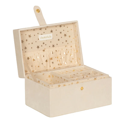 Rockahula Enchanted Rainbow Large Jewellery Box – Portagioie in Velluto con Arcobaleno ✨