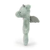 Jellycat Bashful Dragon Ring Rattle - Sonaglio Drago Verde - Apple Pie