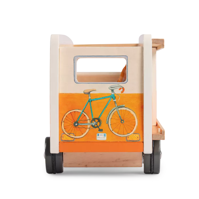 Van Camper in Legno La Grande Famille – Moulin Roty