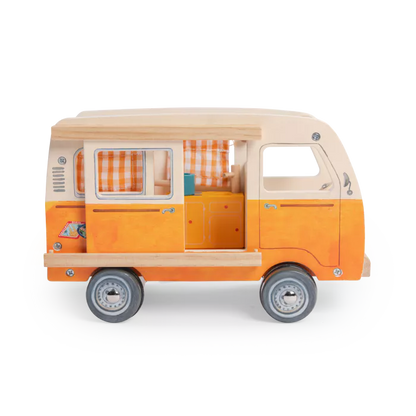 Van Camper in Legno La Grande Famille – Moulin Roty