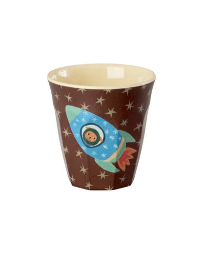 RICE Bicchiere in Melamina – Dogs in Space (Stampa Assortita) 🚀🐶
