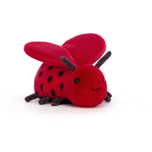 Jellycat Peluche Coccinella Loulou Love Bug - Apple Pie