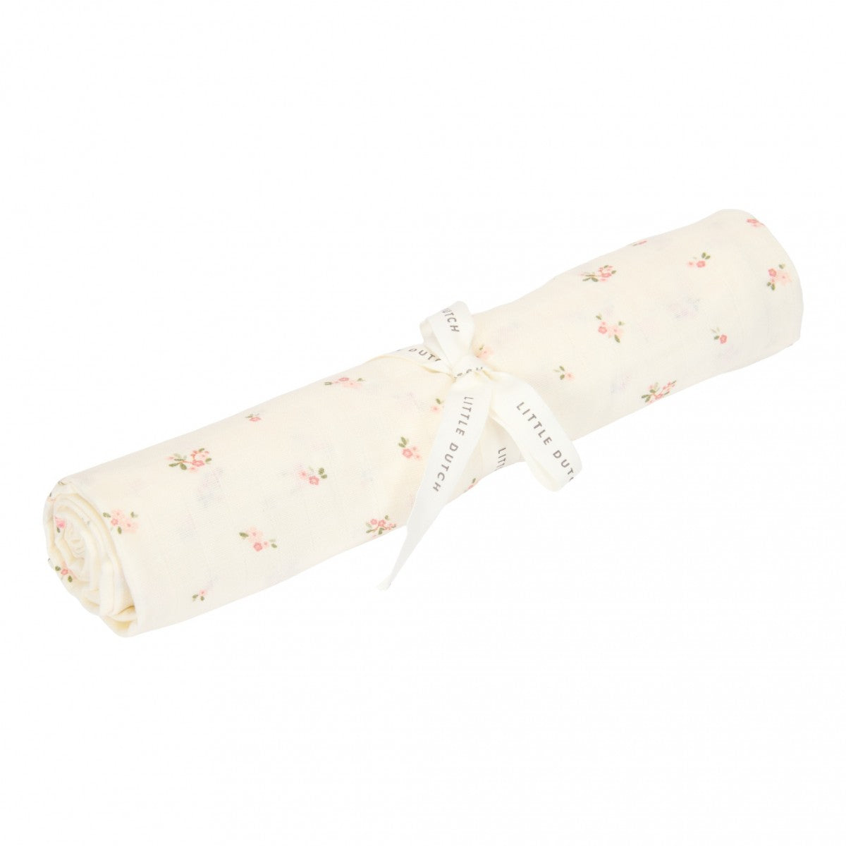 Little Dutch Swaddle in Mussola 120 x 120 cm - Fairy Blossom - Apple Pie