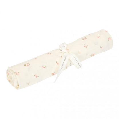 Little Dutch Swaddle in Mussola 120 x 120 cm - Fairy Blossom - Apple Pie