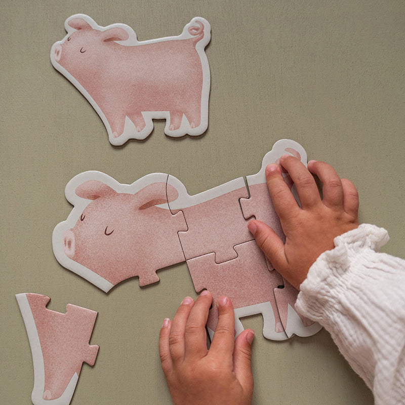 Puzzle 6 in 1 - Little Farm - Apple Pie