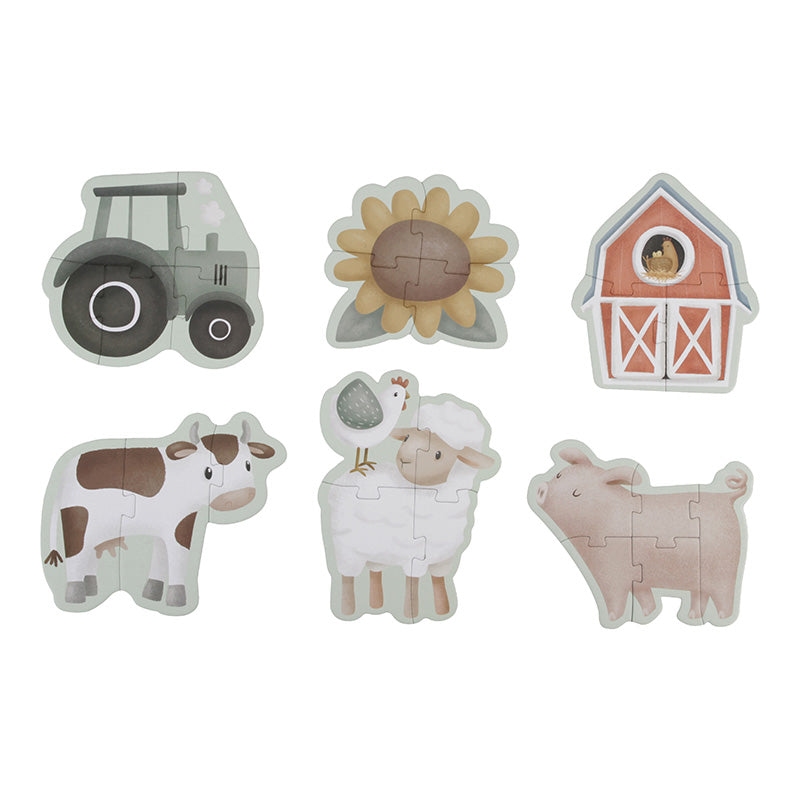 Puzzle 6 in 1 - Little Farm - Apple Pie