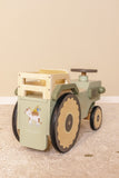 Little Dutch Trattore cavalcabile Little Farm - Walking Tractor - Apple Pie