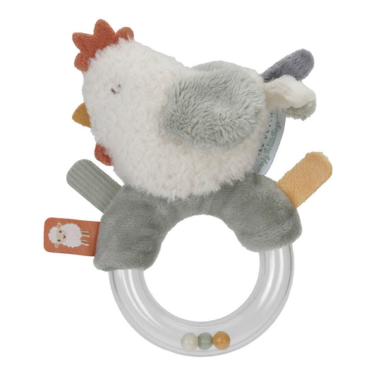 Sonaglio Anello Gallina - serie Little Farm - Apple Pie