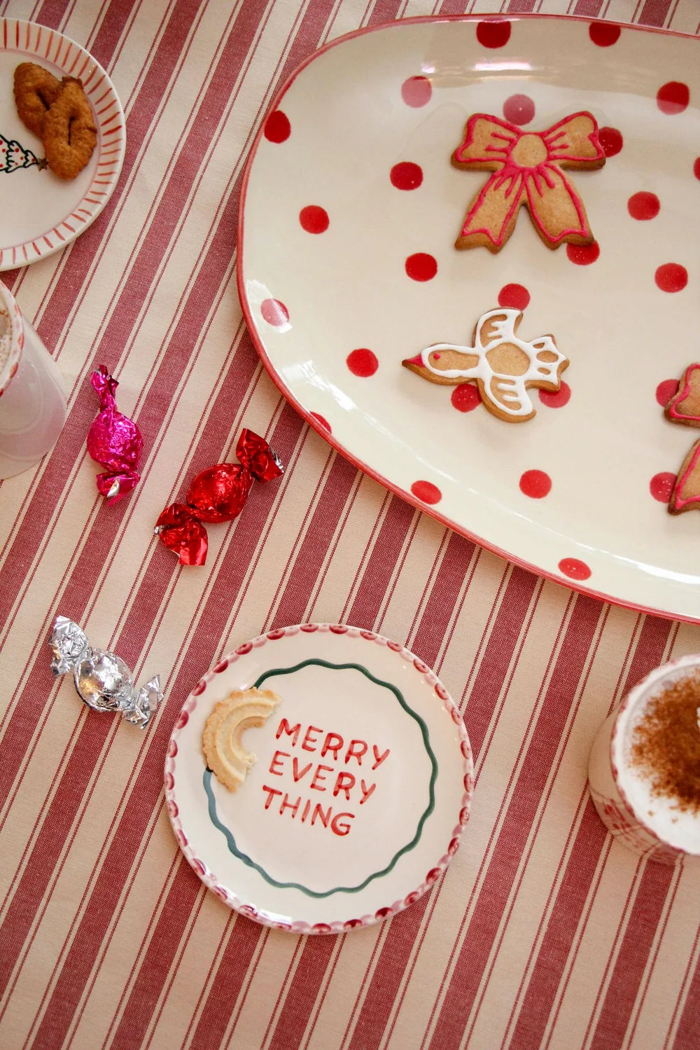 RICE – Piatto Dolce di Natale in Ceramica – Merry Everything