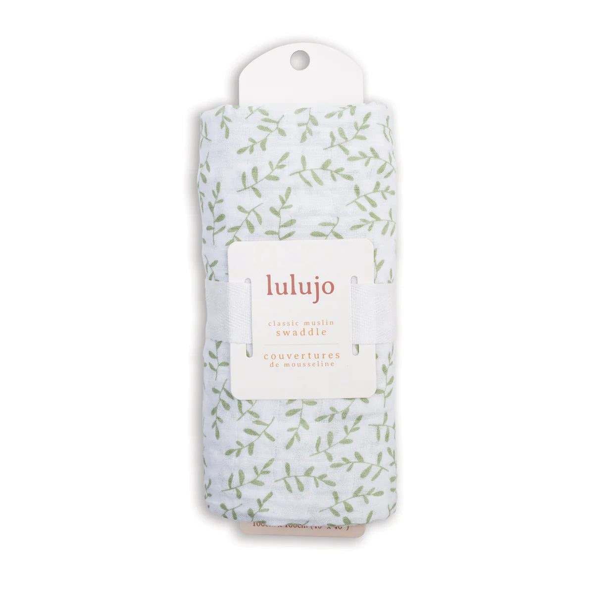 Copertina Swaddle 100 x 100 cm 100% Cotone - Flora - Apple Pie