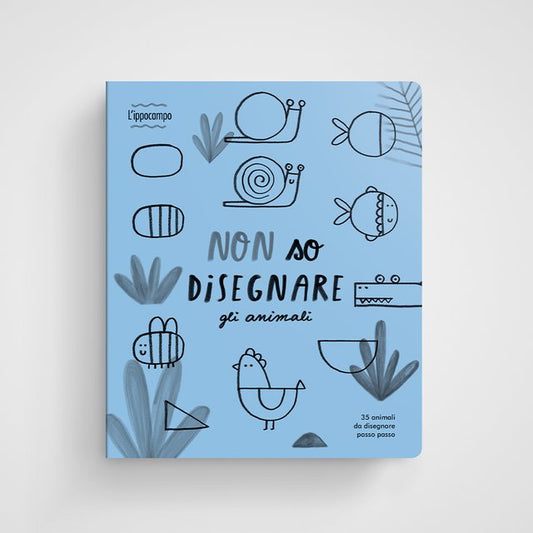 L'Ippocampo Libro "Non so disegnare gli animali" - Apple Pie