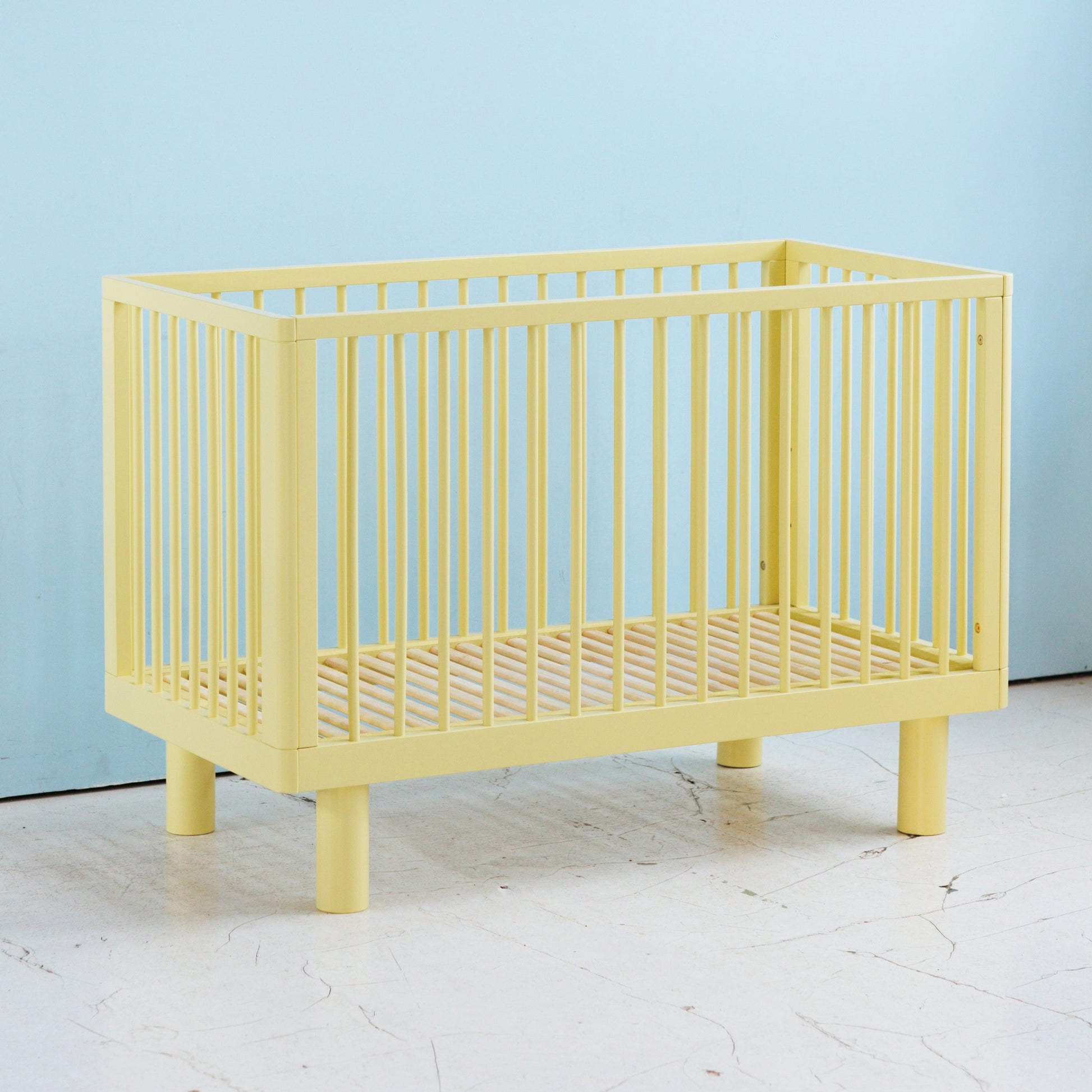 Lettino con le sbarre Nox Cot - Giallo - Apple Pie