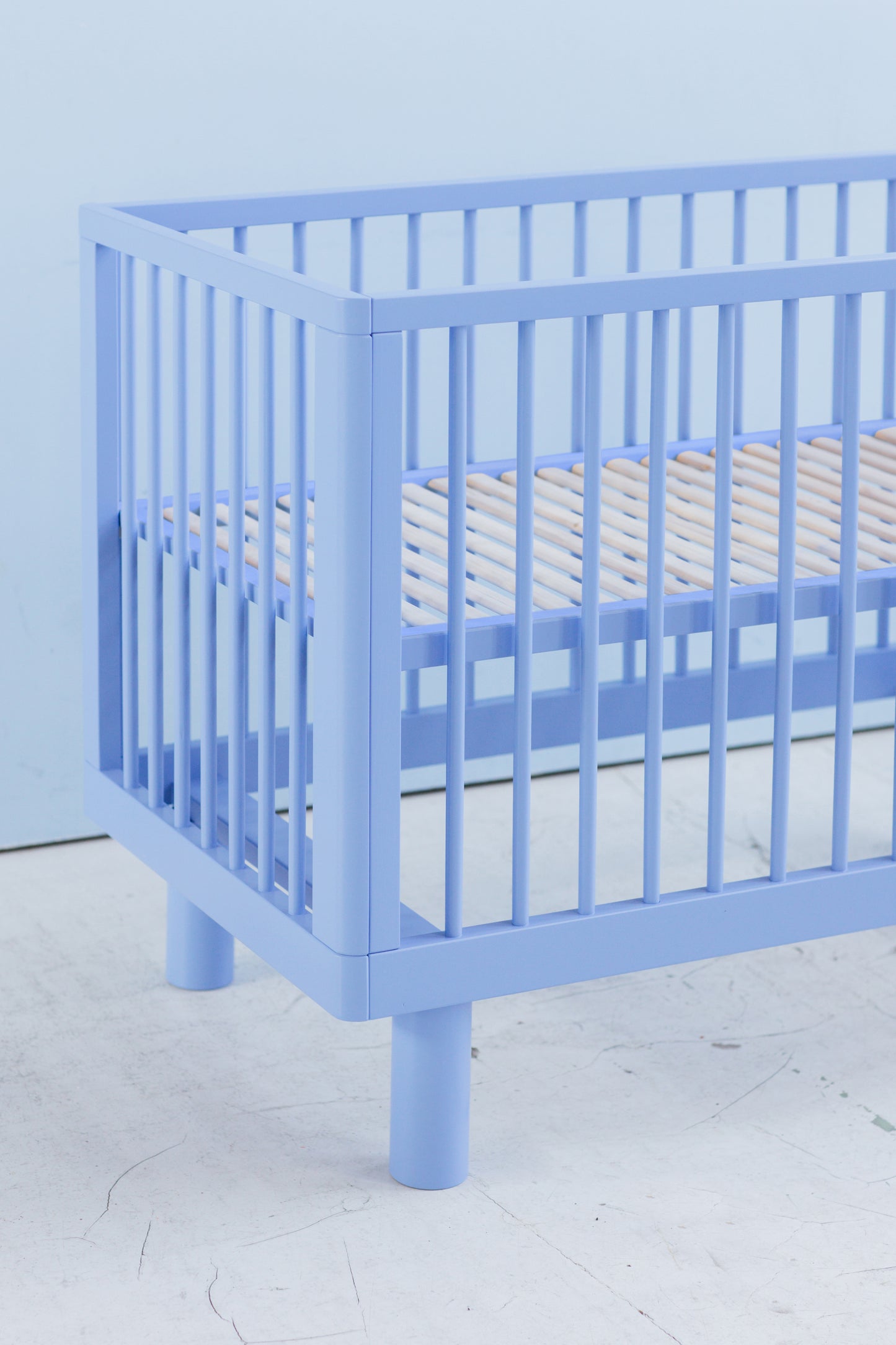 Lettino con le sbarre Nox Cot - Azzurro - Apple Pie