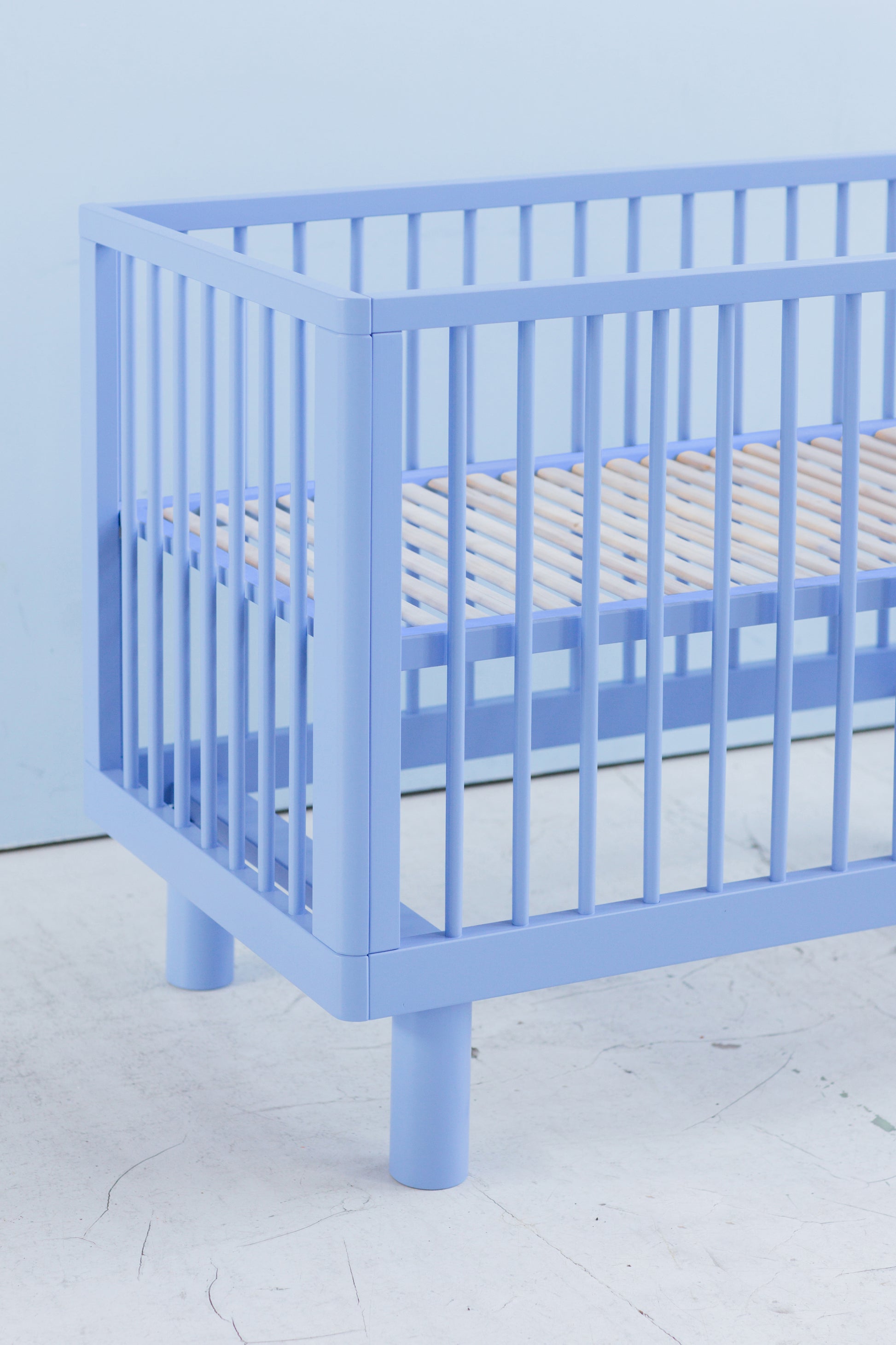 Lettino con le sbarre Nox Cot - Azzurro - Apple Pie