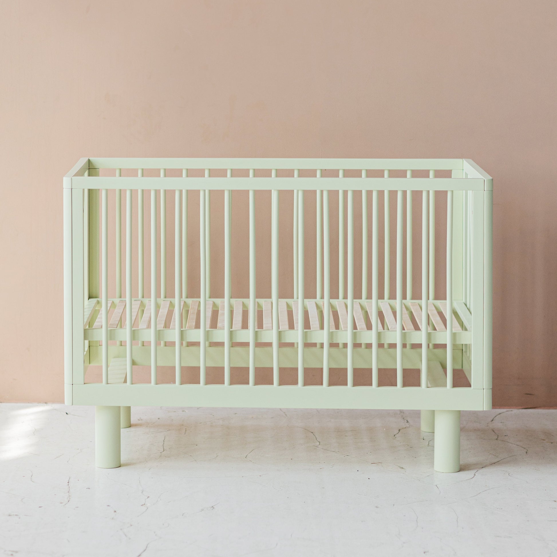 Lettino con le sbarre Nox Cot - Pistacchio - Apple Pie