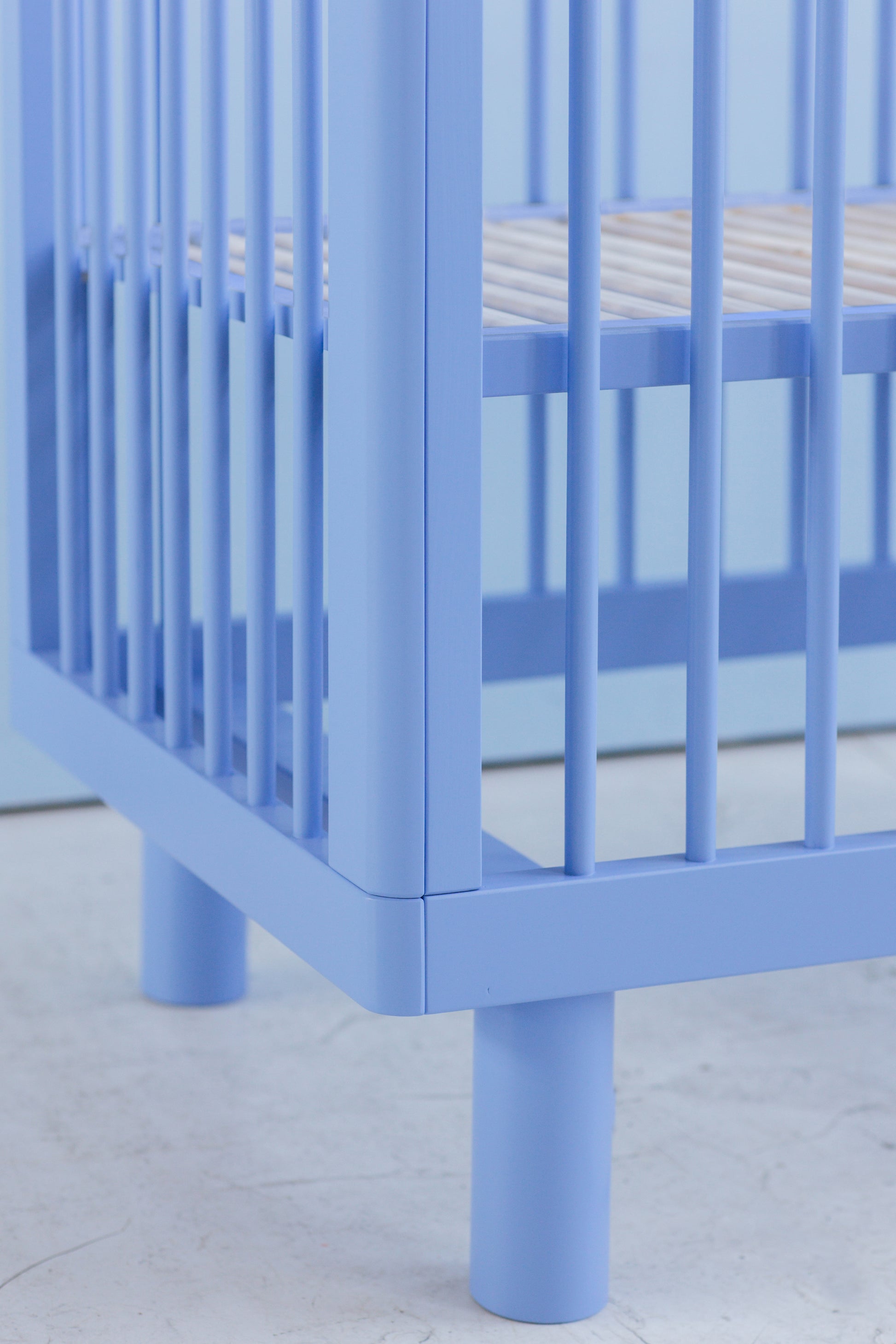 Lettino con le sbarre Nox Cot - Azzurro - Apple Pie