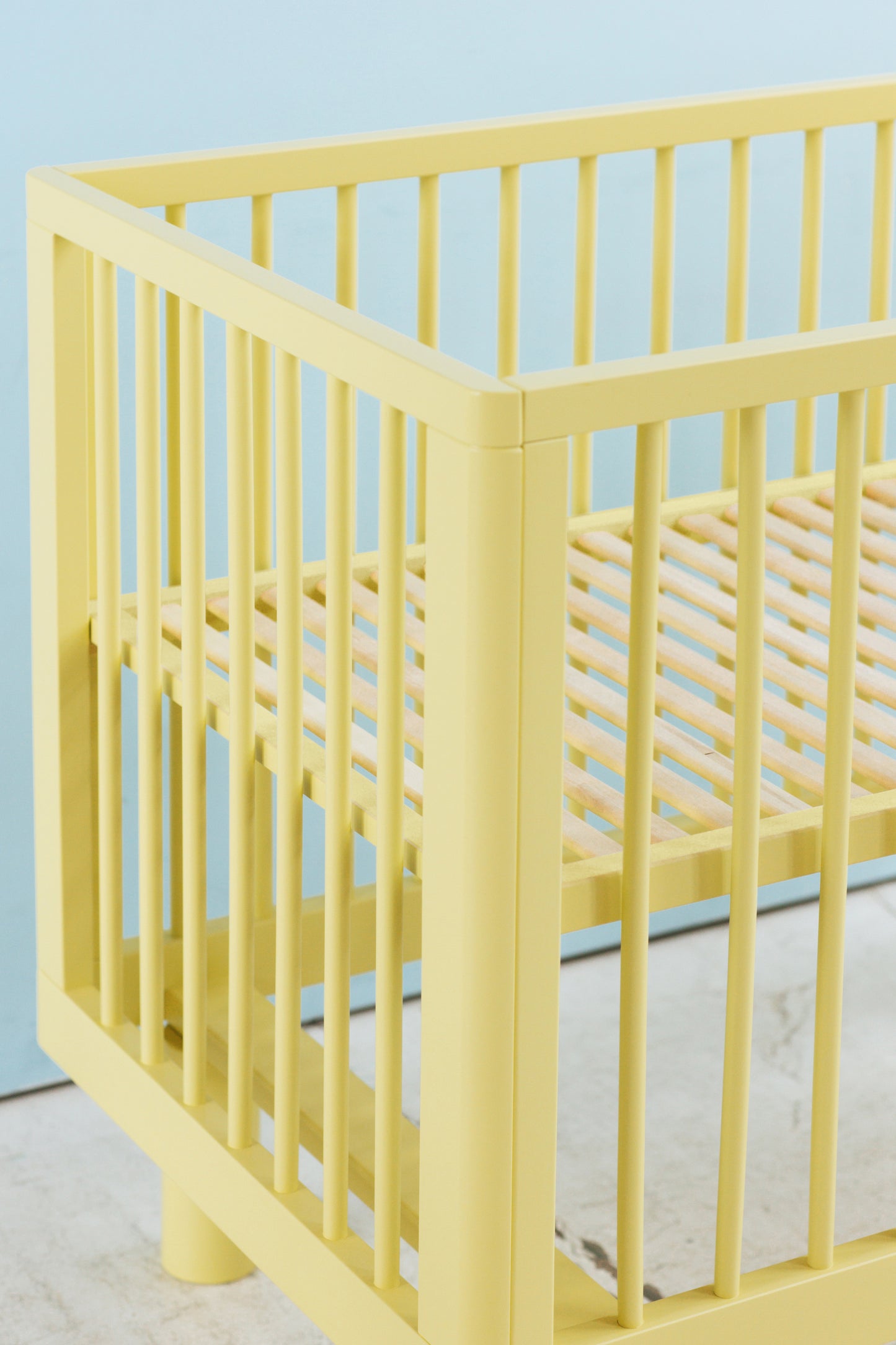 Lettino con le sbarre Nox Cot - Giallo - Apple Pie