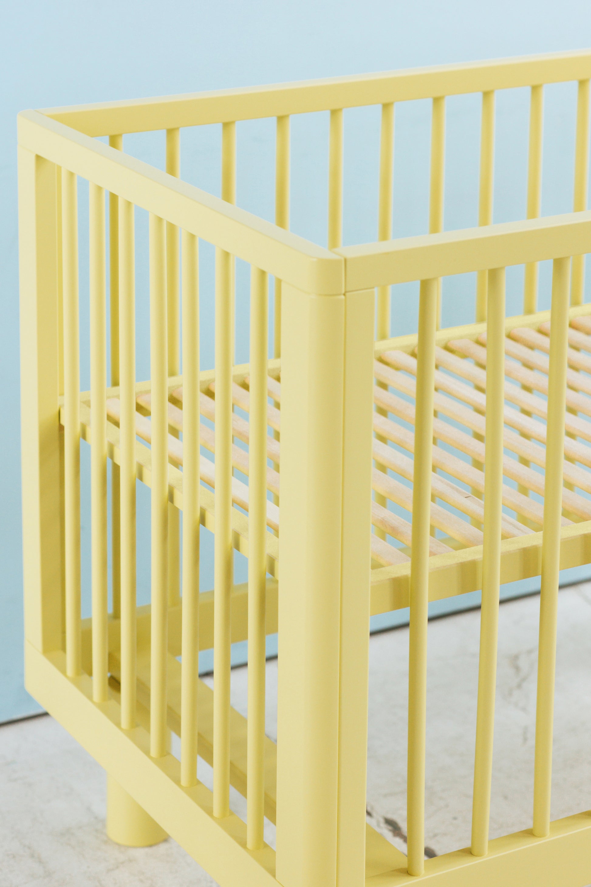 Lettino con le sbarre Nox Cot - Giallo - Apple Pie