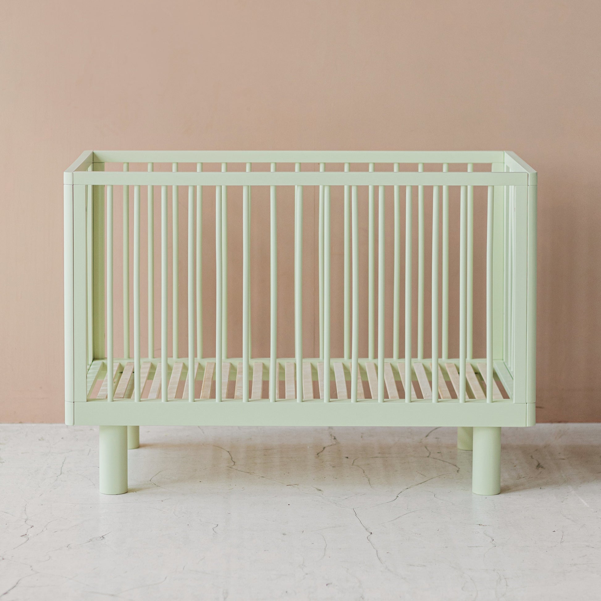Lettino con le sbarre Nox Cot - Pistacchio - Apple Pie