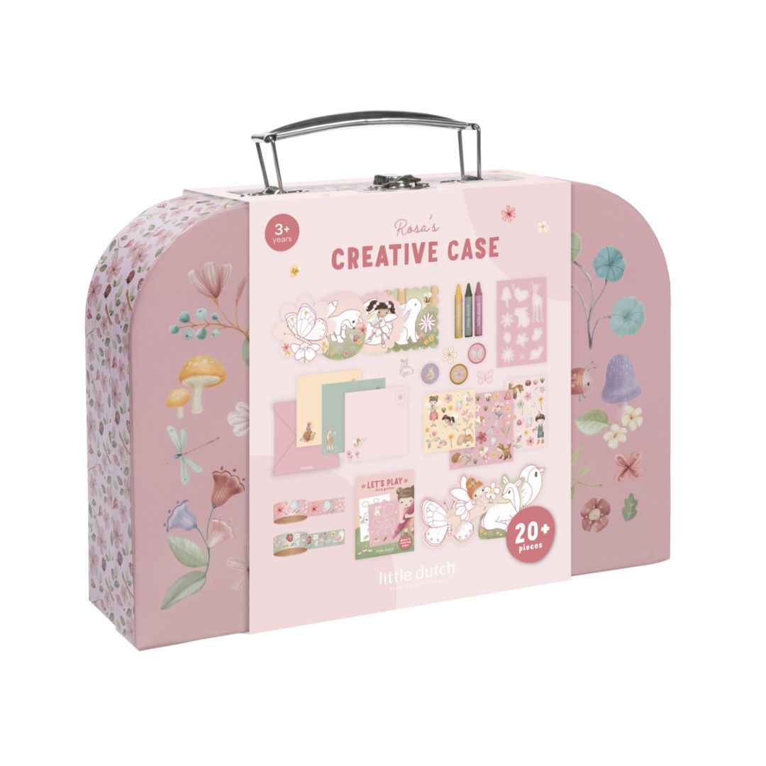 Little Dutch – Valigetta Creativa Fairy Garden 20+ Pezzi – 3+ Anni