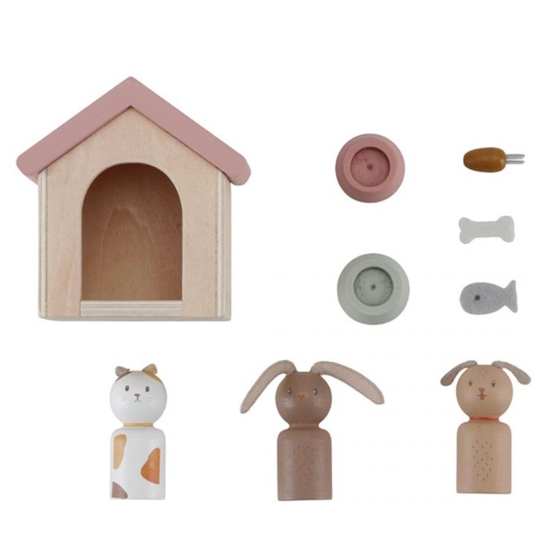 Little Dutch Animali Domestici per Casa delle Bambole - Apple Pie