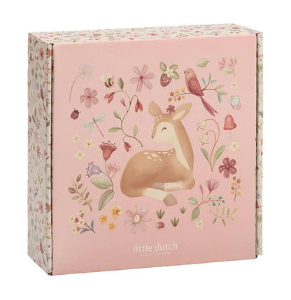 Bambini che giocano con la Little Dutch XL Craft Box Fairy Garden set creativo