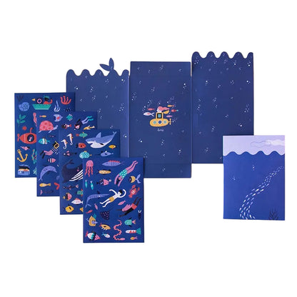 Londji – Sea Stickers | 150 Adesivi Riposizionabili del Mare