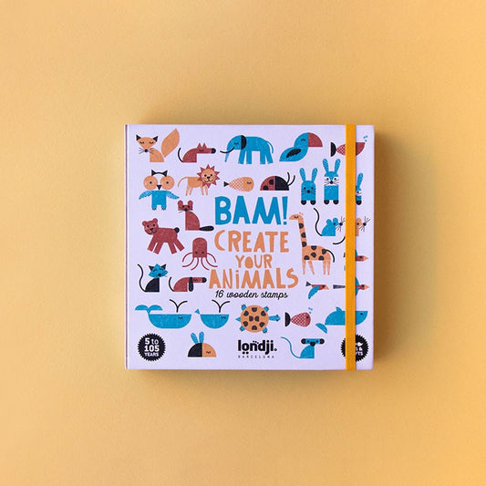 Set di Timbri Crea Animali - Bam! Create Your Animals - Apple Pie