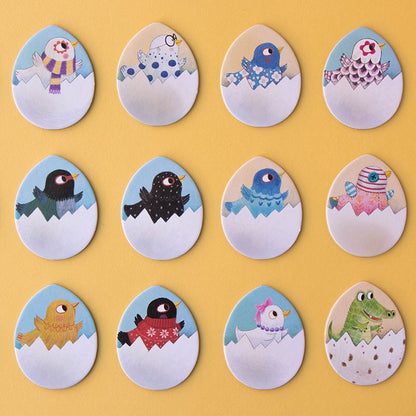 Londji Gioco Memory Pulcino & Mamma Chioccia – 15 Coppie