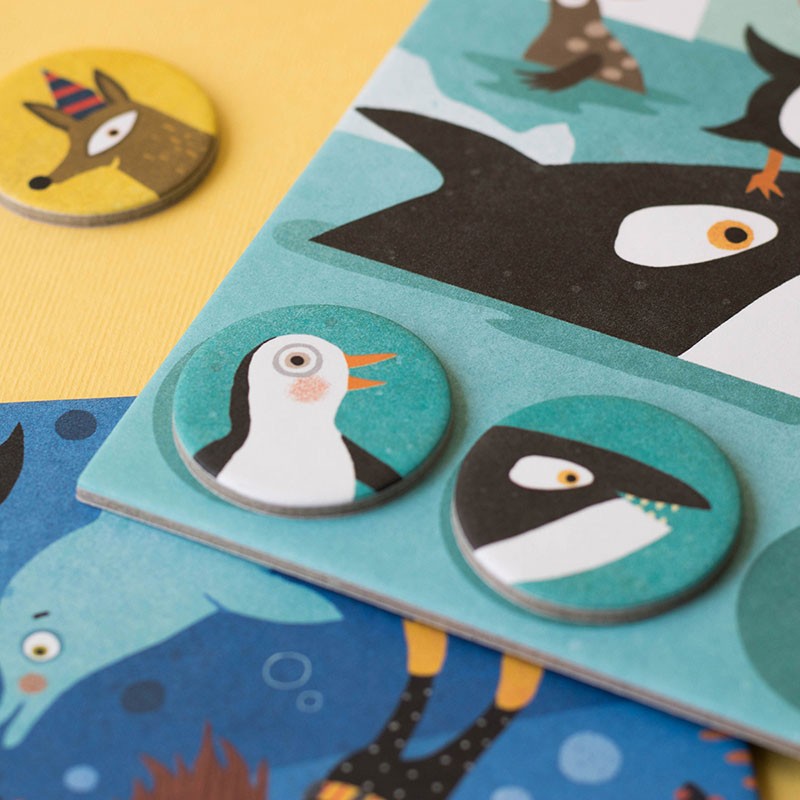 Gioco Educativo Bambini Londji Habitats Lotto – Animali del Mondo (3+ Anni)