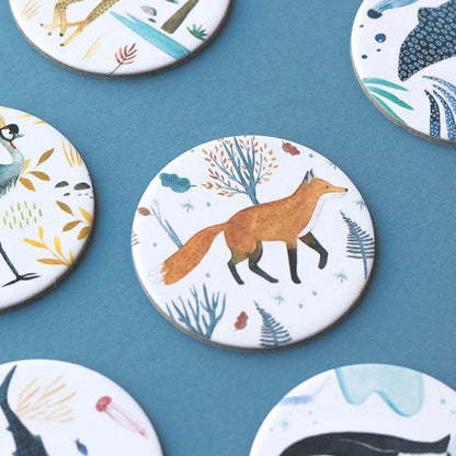 Londji Wildlife Memo – Gioco Memory Animali Selvatici (32 Tessere)