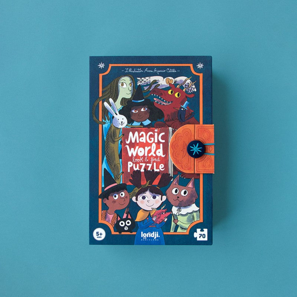 Londji Puzzle – Magic World | Puzzle 70 Pezzi con Gioco di Osservazione **IN ARRIVO**