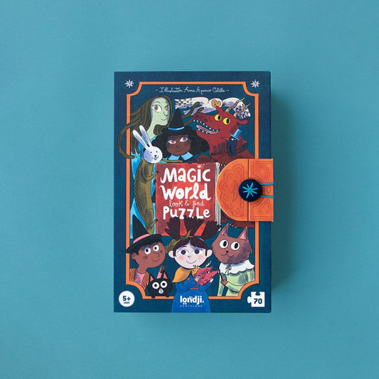 Londji Puzzle – Magic World | Puzzle 70 Pezzi con Gioco di Osservazione **IN ARRIVO**