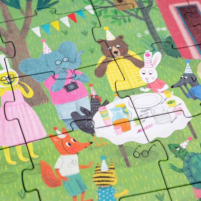 Puzzle Investigativo Londji The Mysterious Case of the Birthday Cake – 100 Pezzi (5+ Anni)