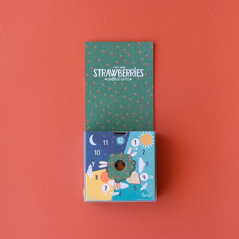 Londji – Strawberries (Gioco Fragole) | Tiny Game di strategia da viaggio 4+