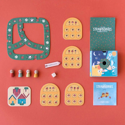 Londji – Strawberries (Gioco Fragole) | Tiny Game di strategia da viaggio 4+