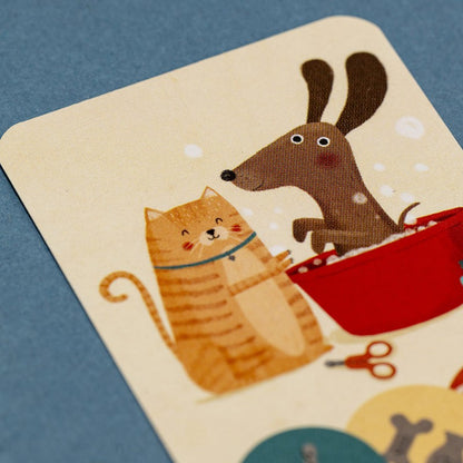 Gioco di Memoria Londji Tiny Game Bobby & Misha – Prendersi Cura degli Animali (4+ Anni)