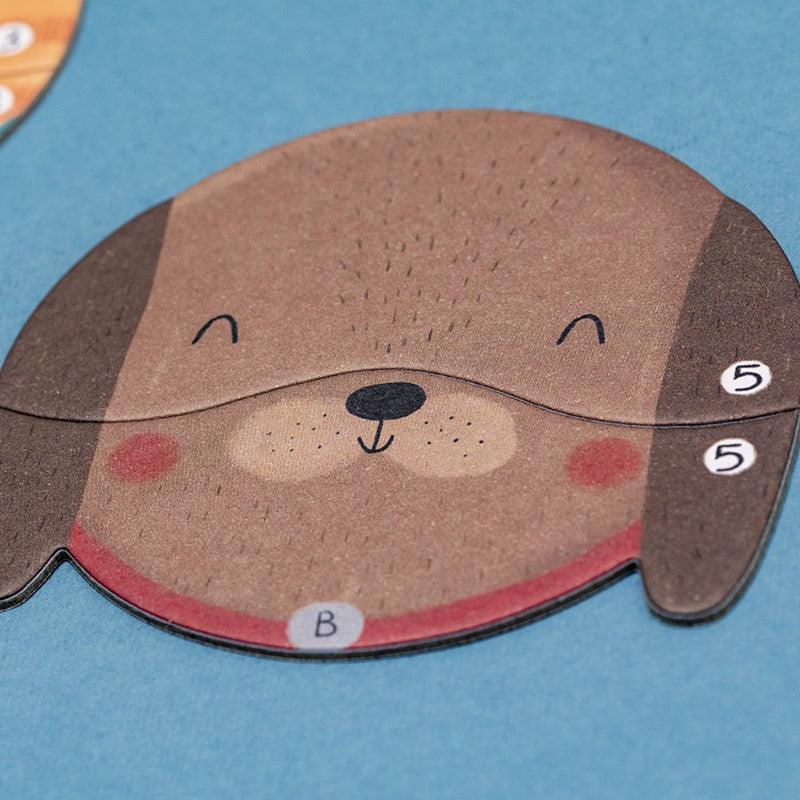 Gioco di Memoria Londji Tiny Game Bobby & Misha – Prendersi Cura degli Animali (4+ Anni)