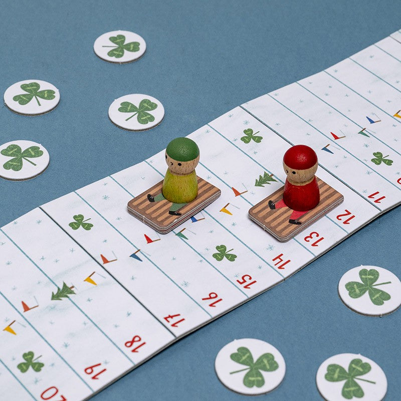 Gioco da Tavolo Londji Tiny Game Snow Race – Gara sulla Neve (4+ Anni, 2 Giocatori)