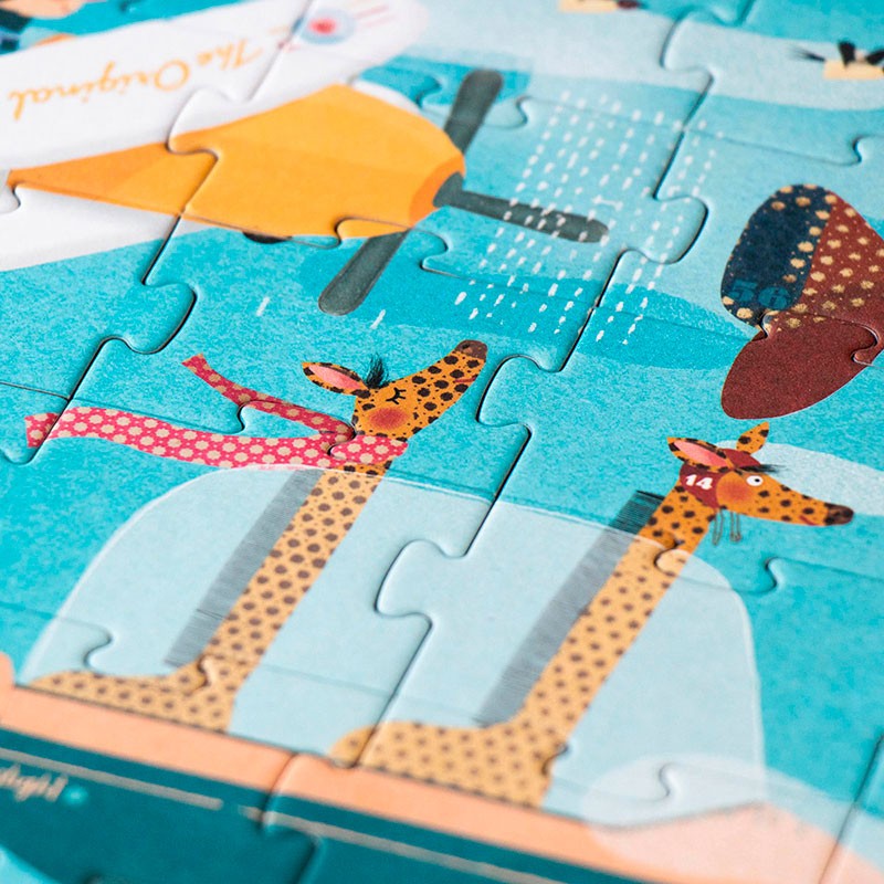 Londji – Puzzle Tascabile Volare 36 pezzi – Puzzle viaggio bambini 3/6 anni