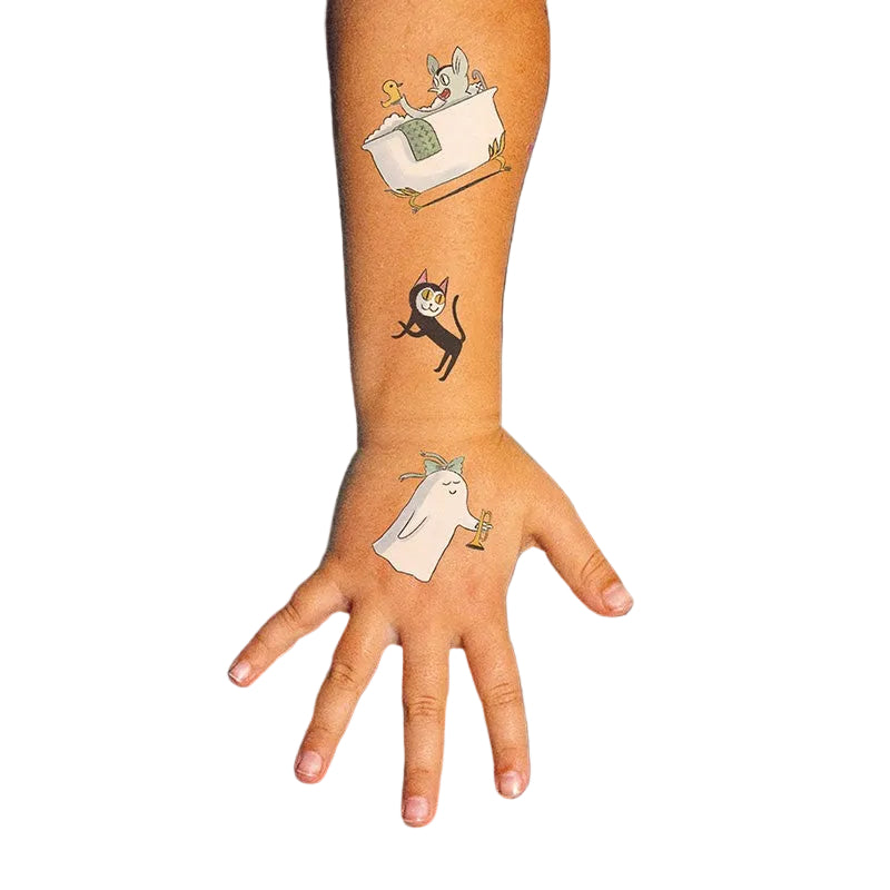 Londji – Enchanted Tattoo Bambini | 14 Tatuaggi Temporanei Mostruosi