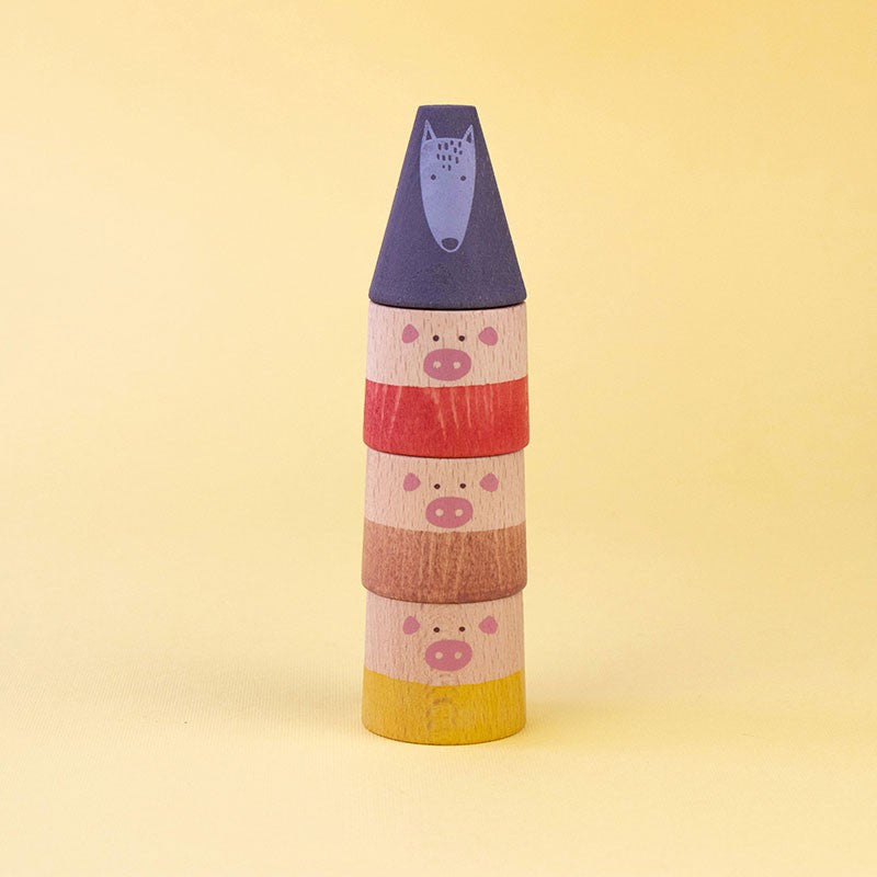 Londji Gioco in legno I Tre Porcellini - Apple Pie