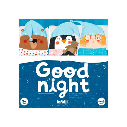 Londji 3 Giochi in 1 - Good Night - Memoria, intuito e deduzione - Apple Pie