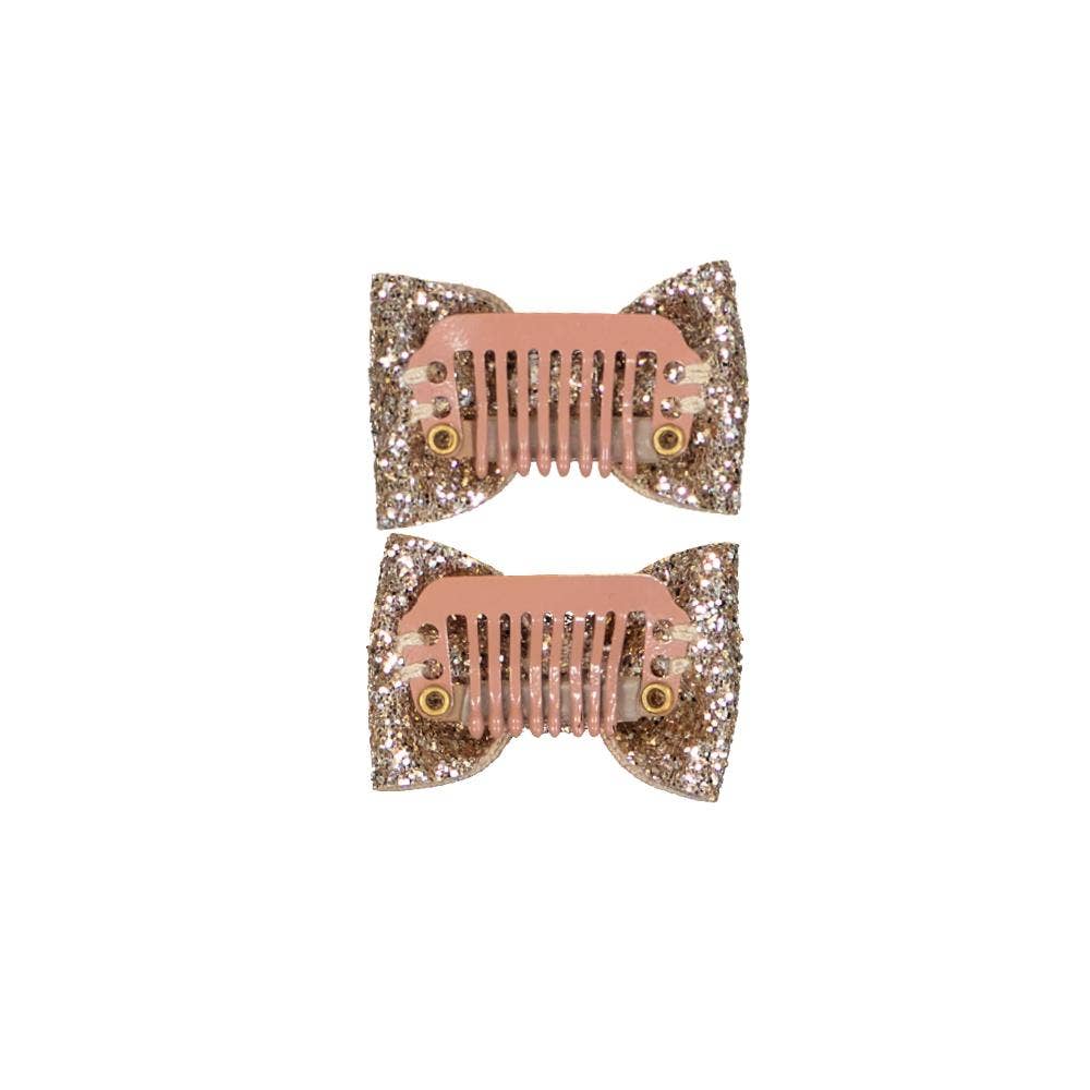 Luciole et Petit Pois Pettinini Fiocco - Oro Glitter - Apple Pie
